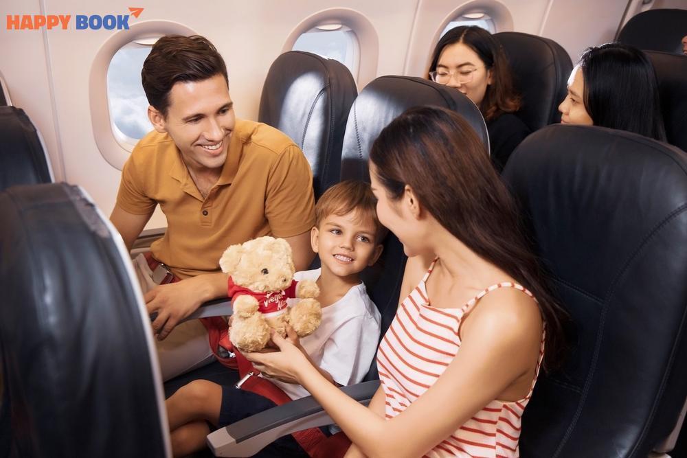 Độ tuổi trẻ em được phép đi máy bay