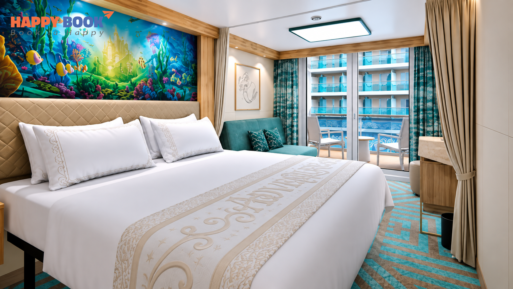 Các hạng phòng du thuyền Disney Singapore