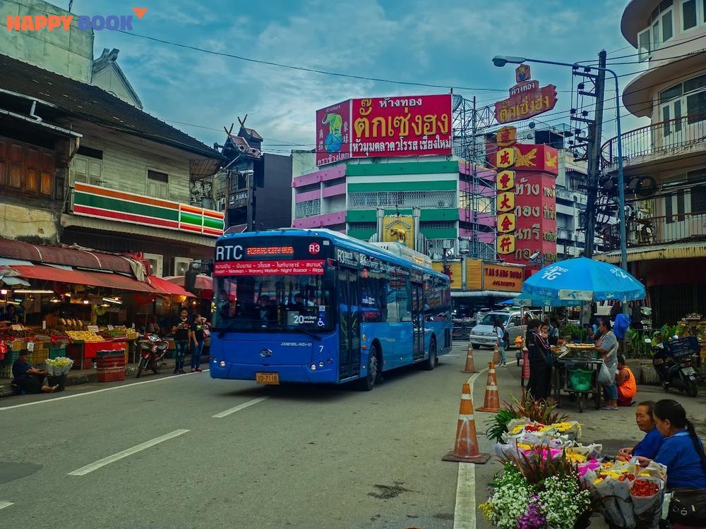 Cách di chuyển từ sân bay Chiang Mai đến khu vực trung tâm