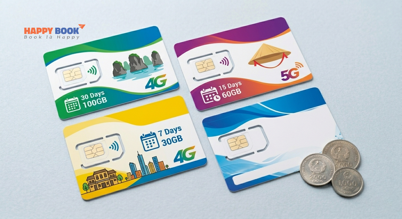 C&aacute;c loại SIM du lịch Việt Nam phổ biến