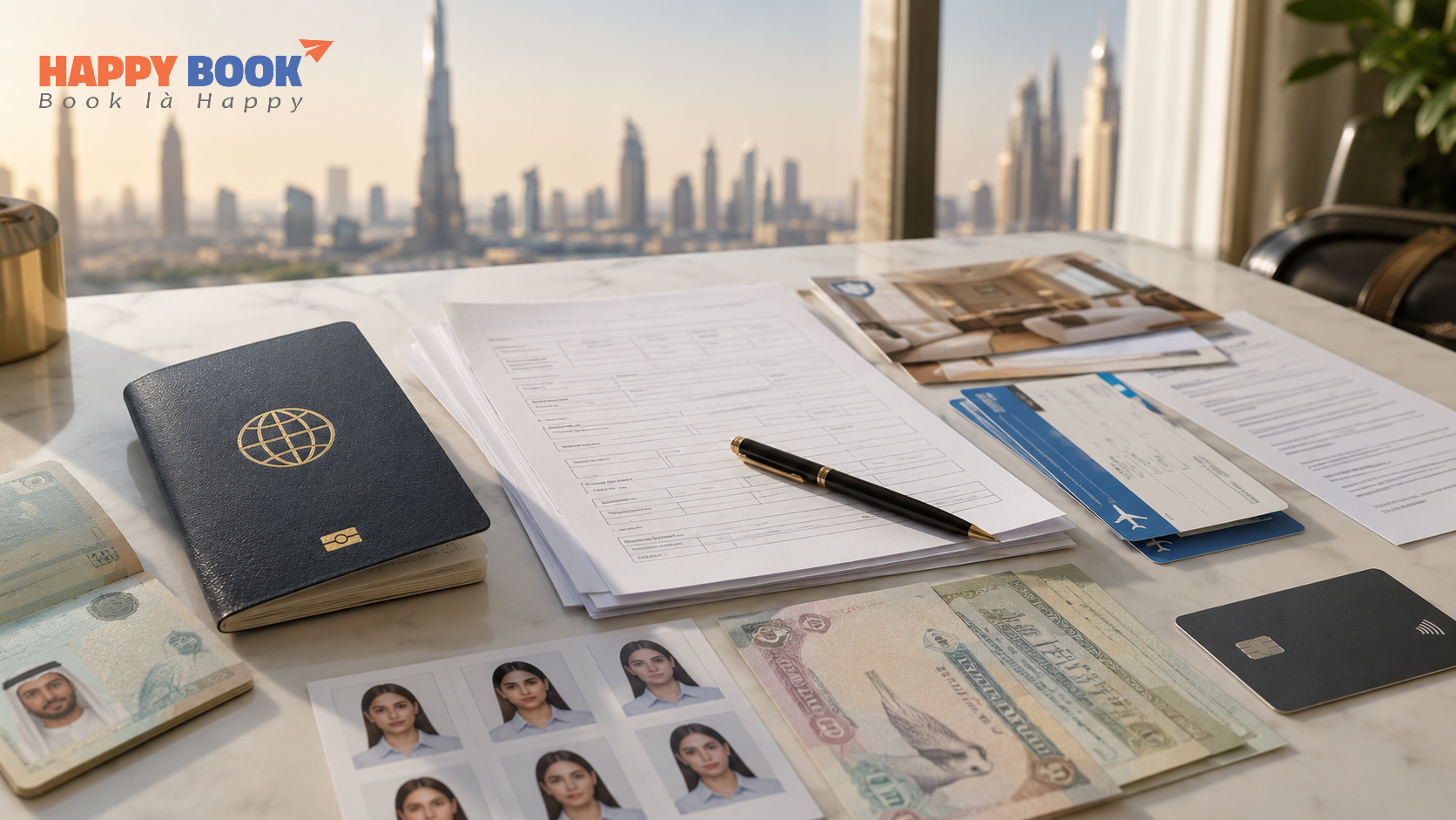C&aacute;c loại giấy tờ xin visa Dubai