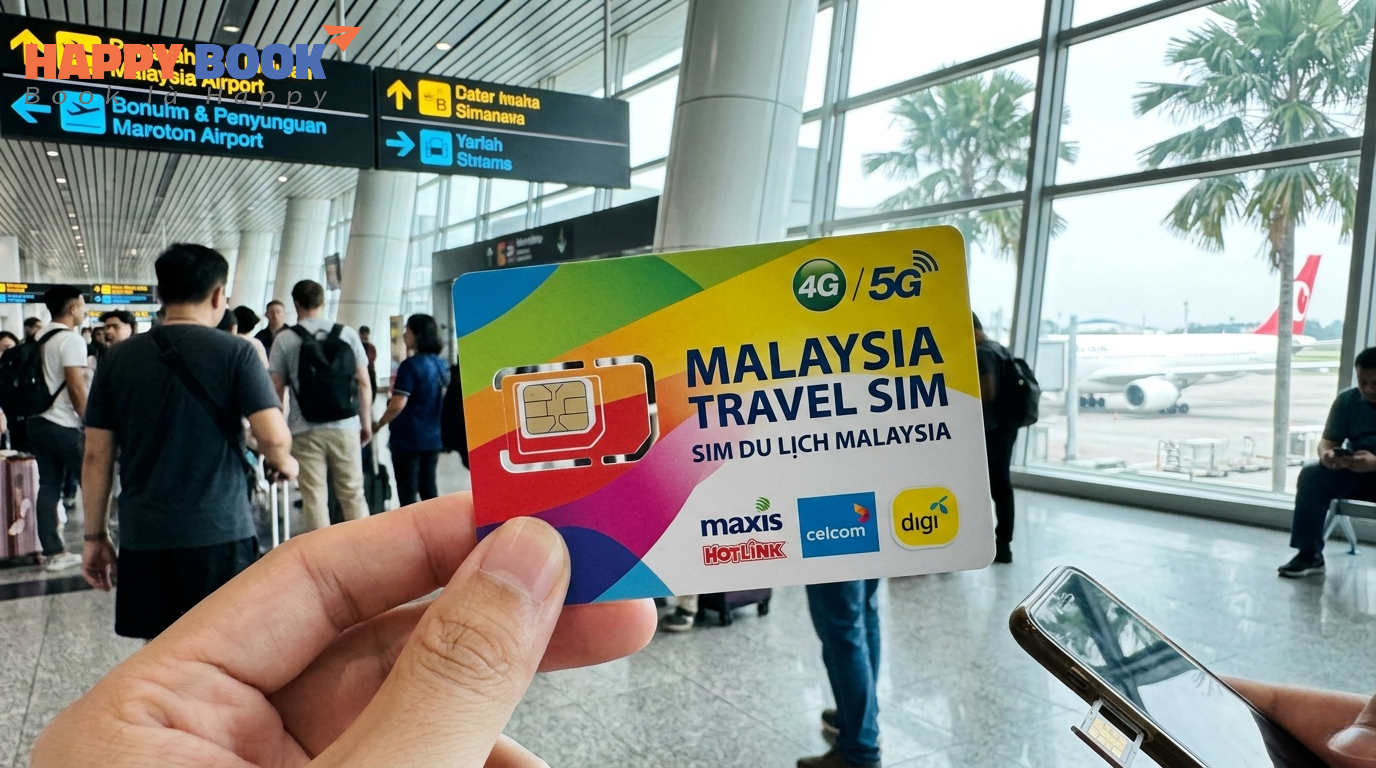 C&aacute;c loại sim du lịch Malaysia phổ biến