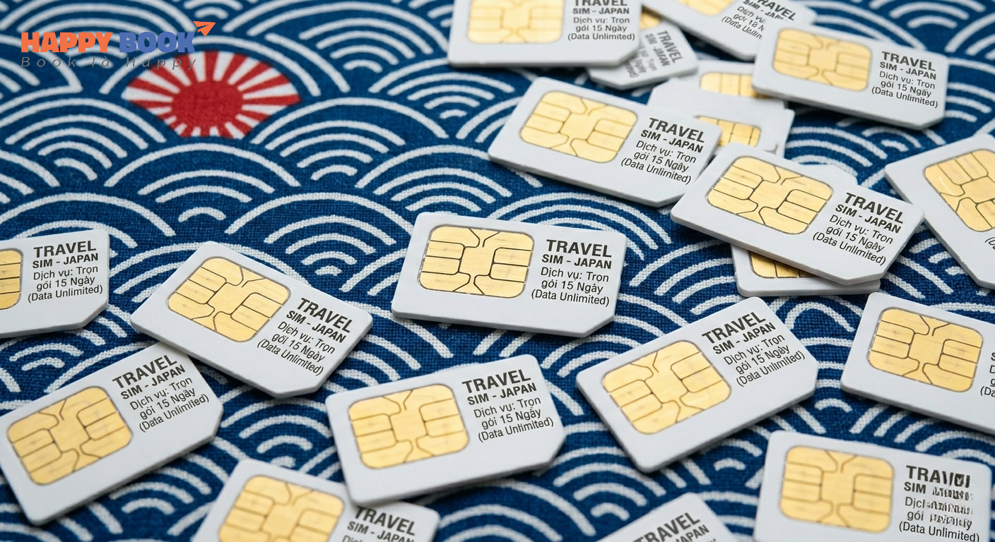 C&aacute;c loại sim du lịch Nhật Bản phổ biến