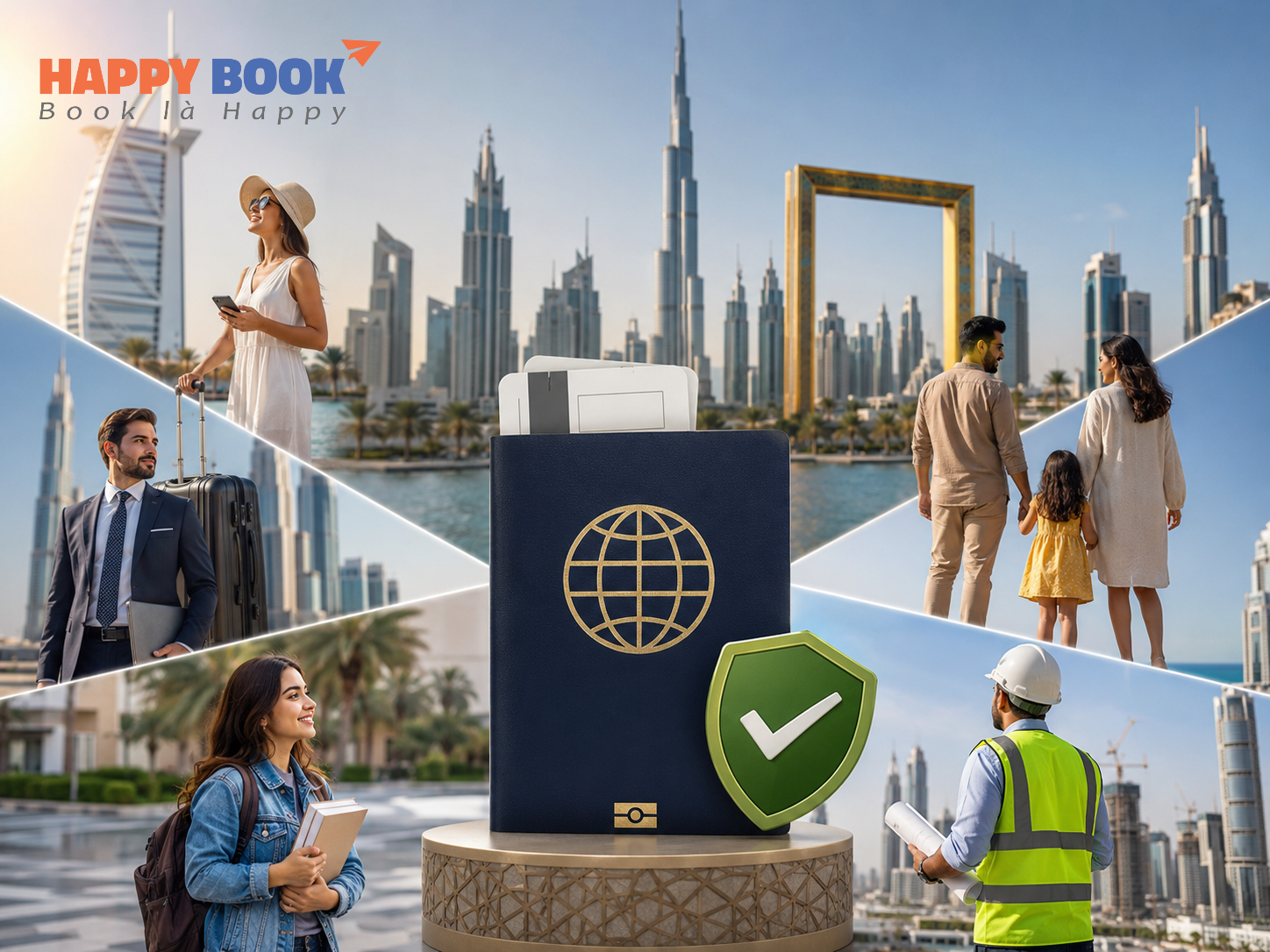 Các loại visa Dubai phổ biến nhất