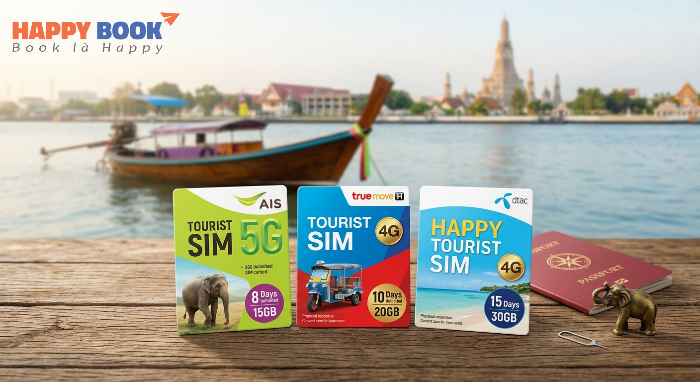 C&aacute;c nh&agrave; mạng b&aacute;n sim 4G Th&aacute;i Lan