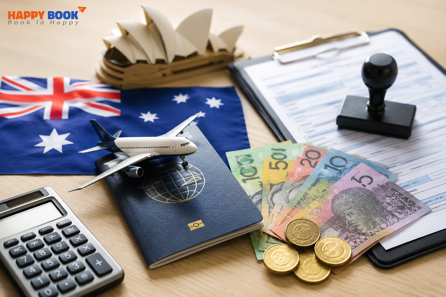 Chi phí dịch vụ xin visa Úc