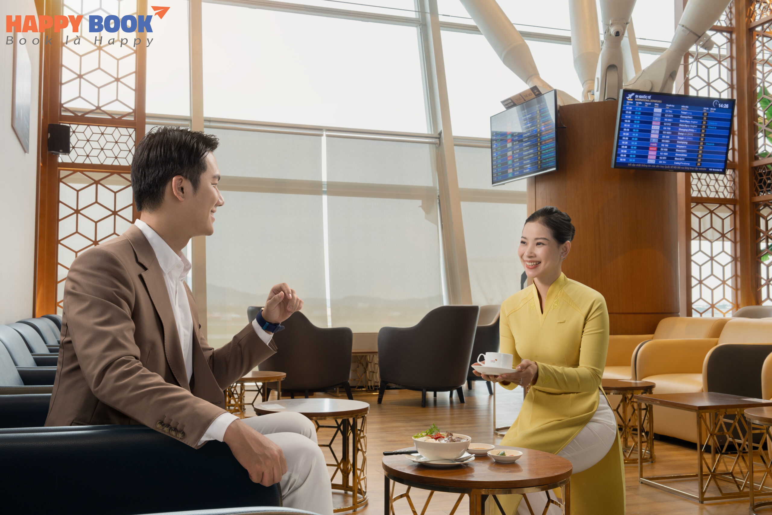 Chi phí vào phòng chờ hạng thương gia