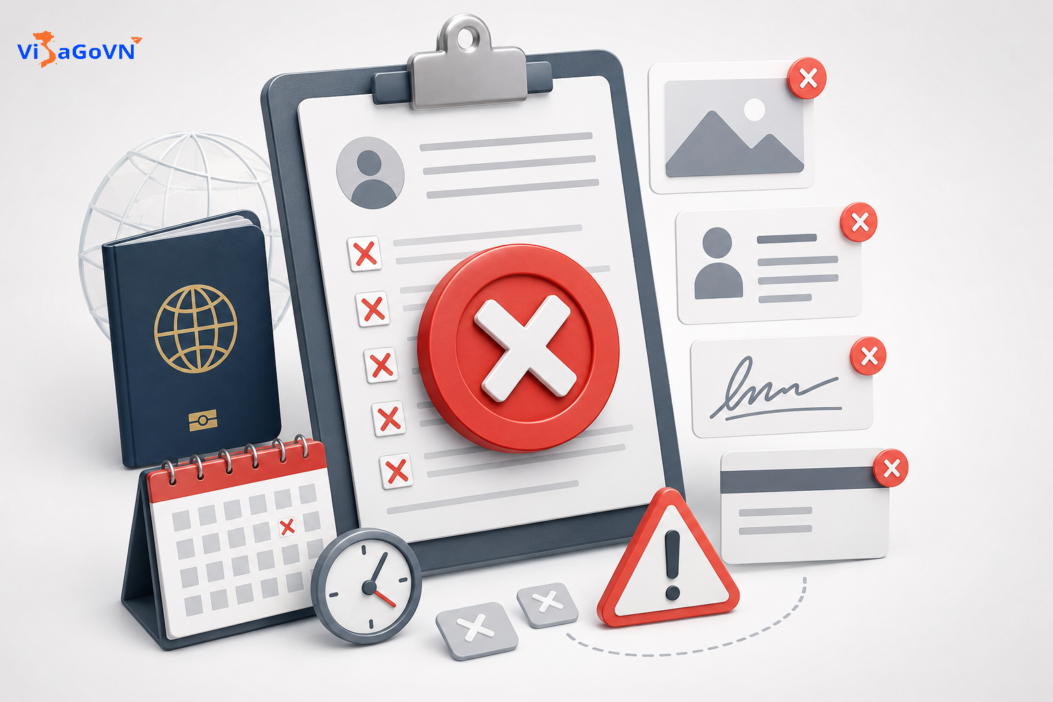 Common mistakes that cause Vietnam eVisa rejection