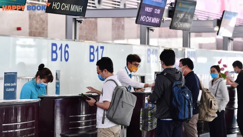 Hành khách cần đến sớm để làm thủ tục để kịp chuyến bay