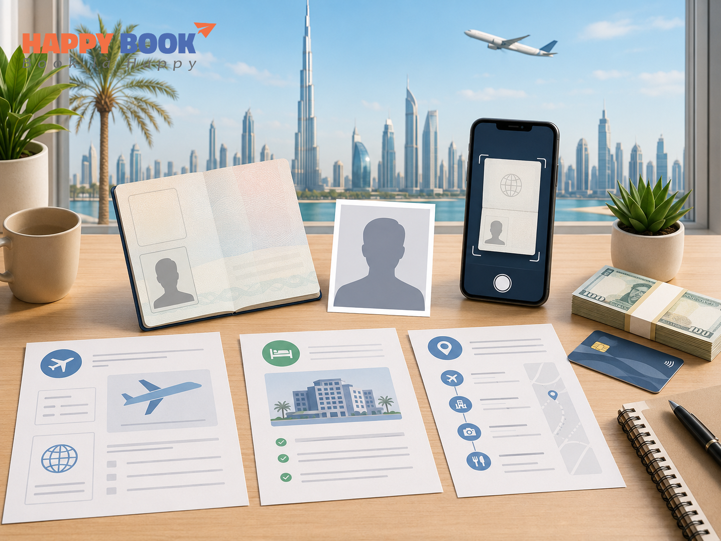 Hồ sơ cần chuẩn bị khi l&agrave;m visa Dubai
