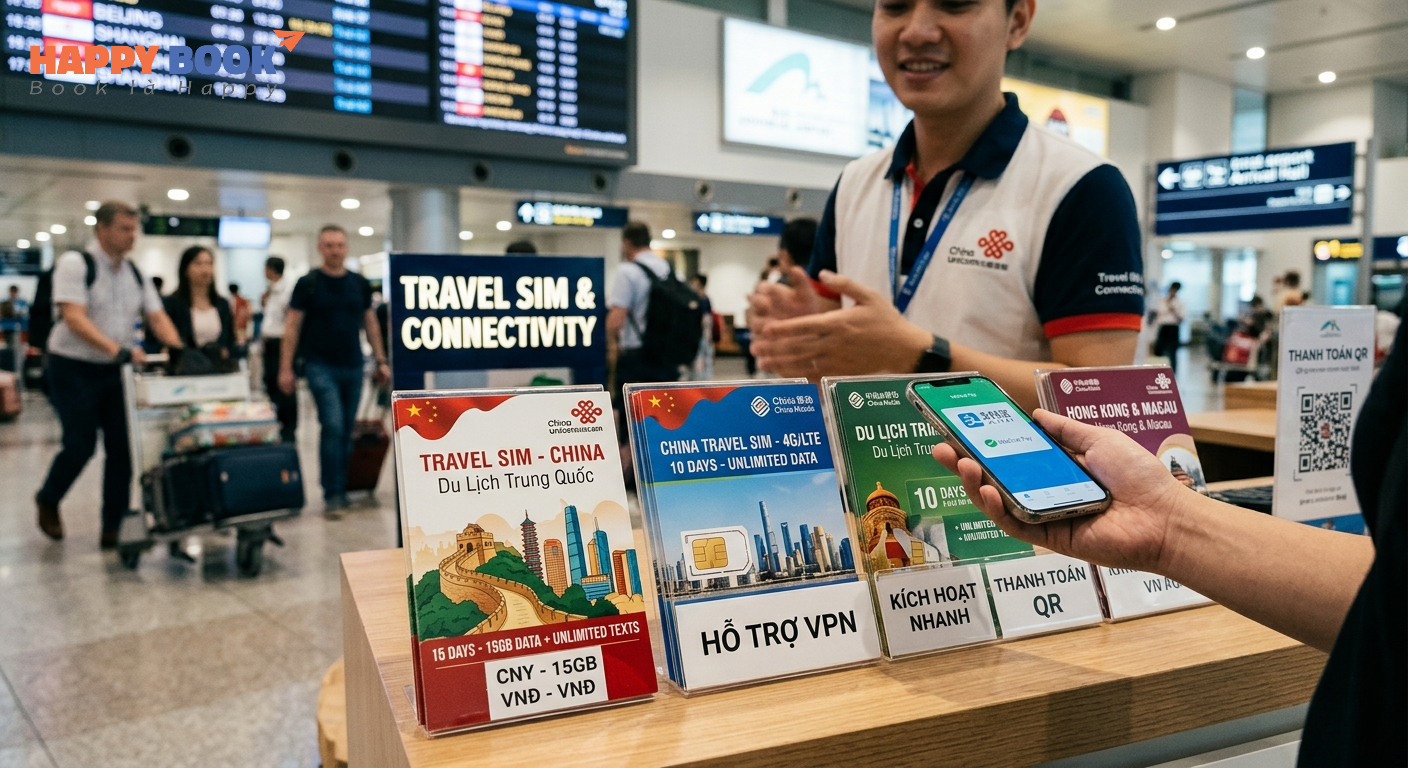 Hướng dẫn sử dụng sim du lịch Trung Quốc