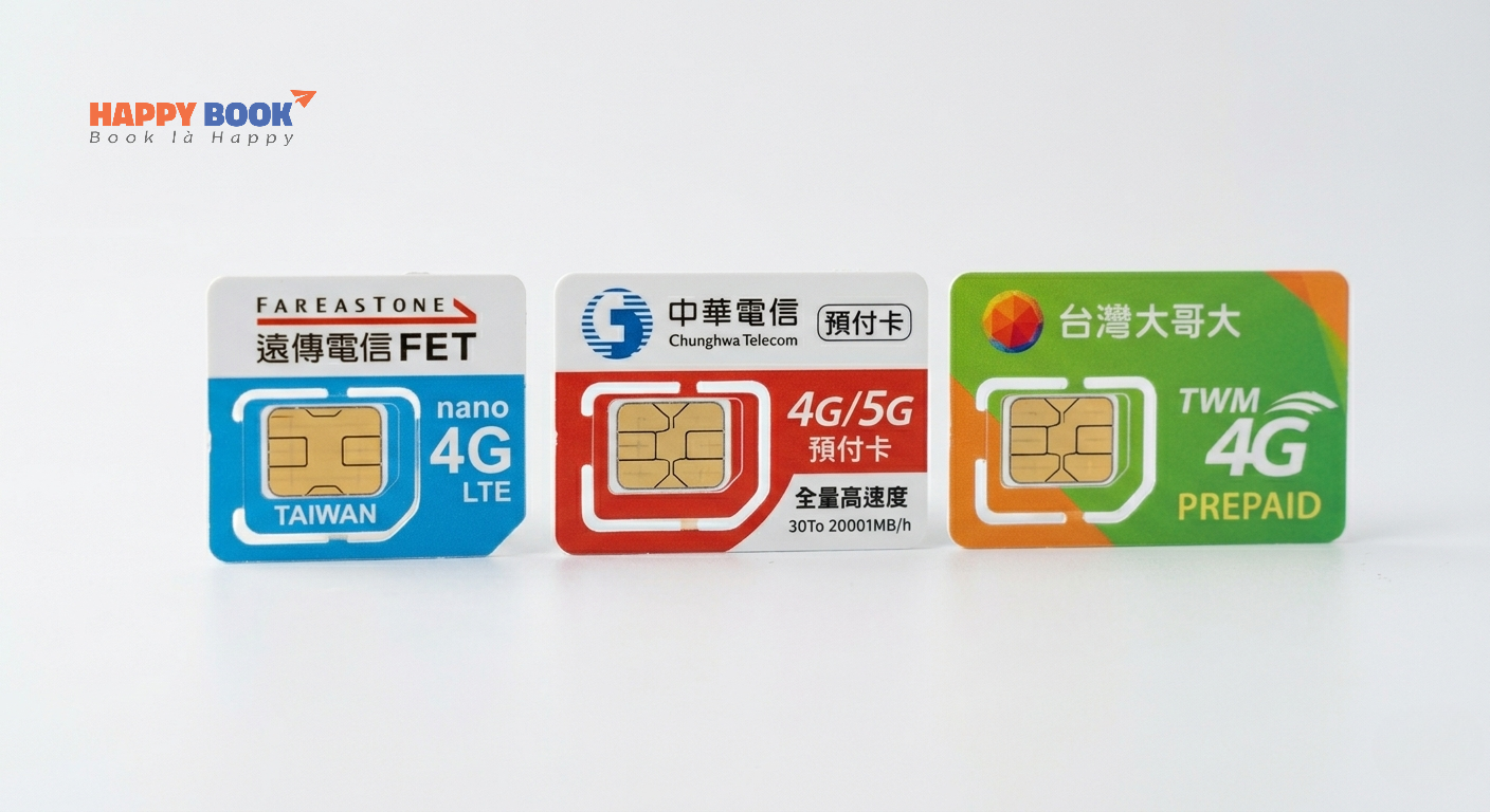 Kinh nghiệm chọn sim du lịch Đ&agrave;i Loan ph&ugrave; hợp