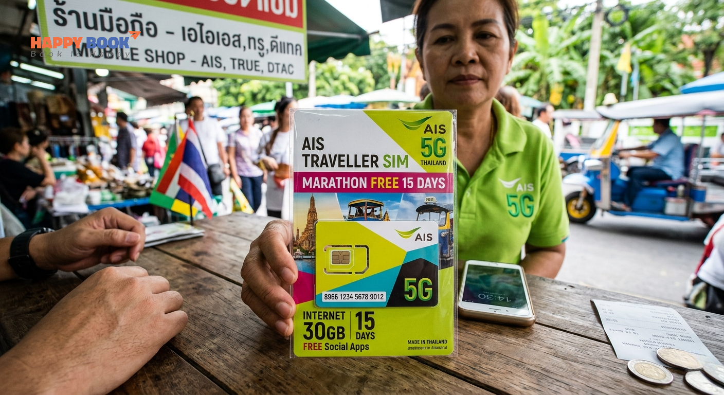L&yacute; do kh&aacute;ch du lịch cần mua sim khi đến Th&aacute;i Lan