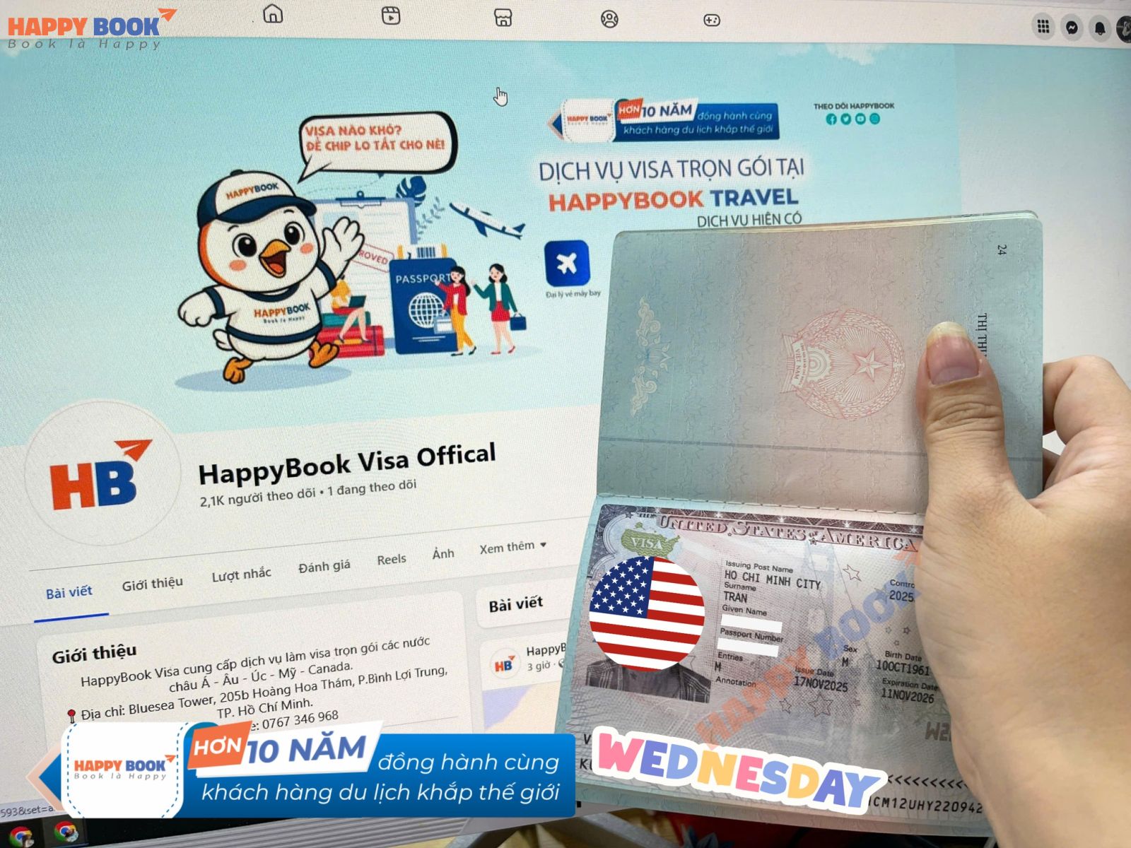 Thông tin sơ lược về visa công tác Mỹ