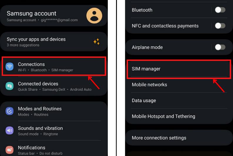 eSIM guide step image