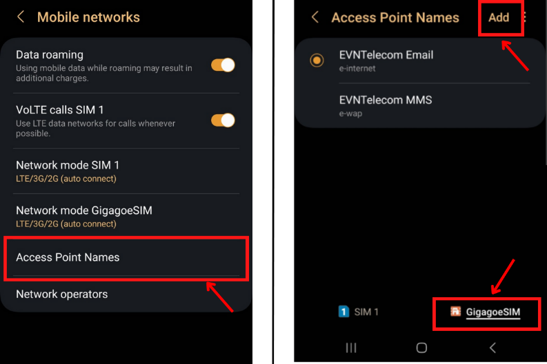 eSIM guide step image