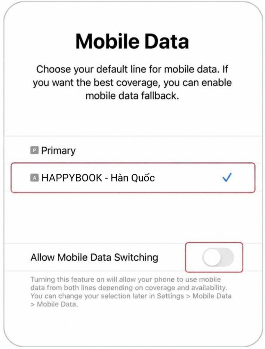 eSIM guide step image