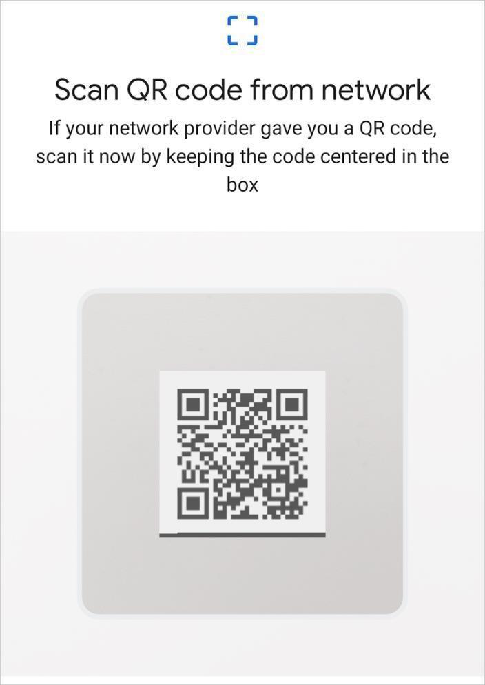 eSIM guide step image